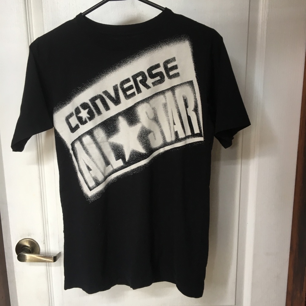NWOT Converse screen print t shirt youth L